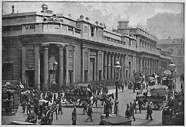 'The Bank of England', c1896. Artist: Frith & Co.