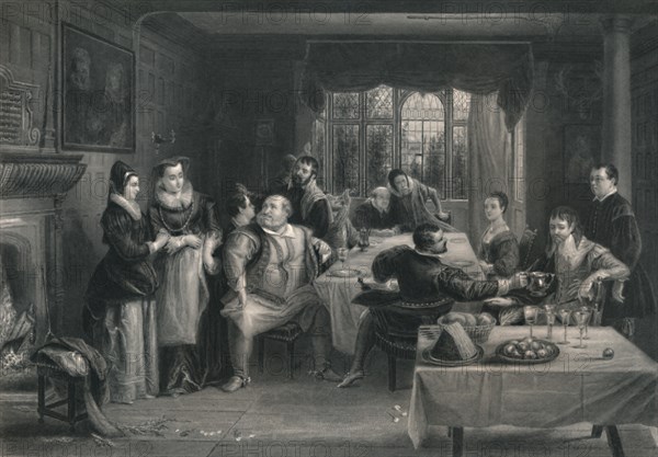 'Falstaff and his Friends (The Merry Wives of Windsor)', c1870. Artist: W Greatbatch.