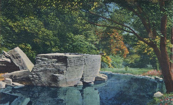 'Big Rock, Cherokee Park', 1942. Artist: Caufield & Shook.