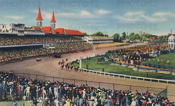 'Souvenir of the Kentucky Derby', 1942. Artist: Caufield & Shook.