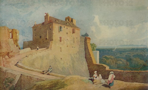 'On the Rampart, Domfont, France', 1923. Artist: John Sell Cotman.