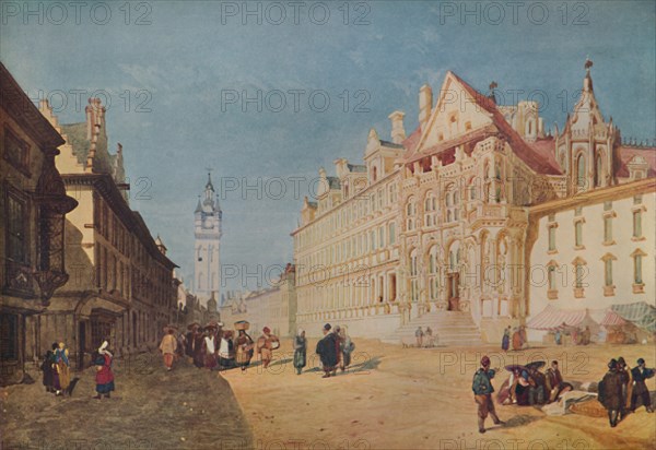 'Hotel De Ville, Ghent', 1923. Artist: John Sell Cotman.