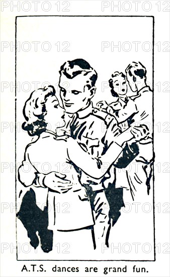 'A.T.S. dances are grand fun', 1940. Artist: Unknown.