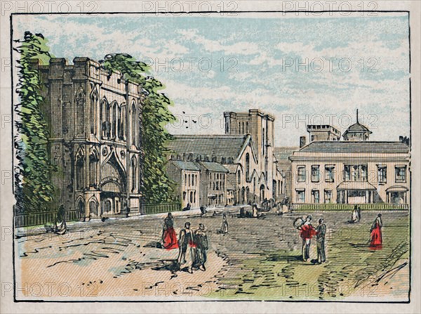 'Bury St Edmunds', c1910. Artist: Unknown.