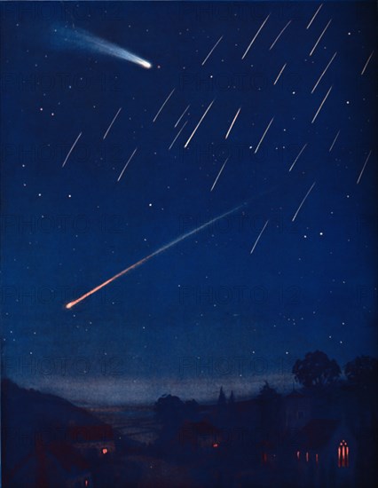 'Visitors from Space Reach the Earth', 1935. Artist: Unknown.