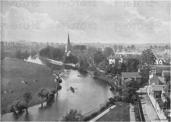 'Stratford-on-Avon', c1896. Artist: Harvey Barton.