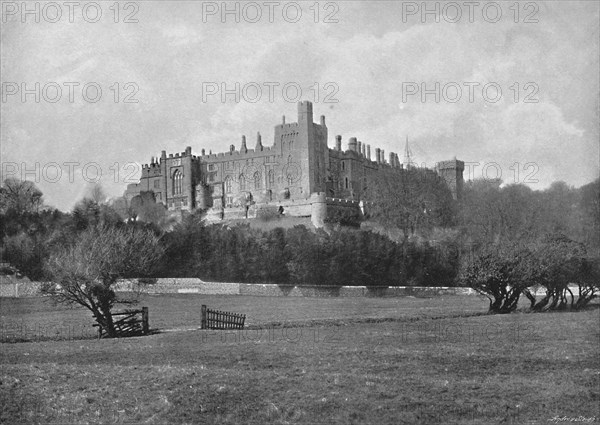 'Arundel Castle', c1896. Artist: J White.