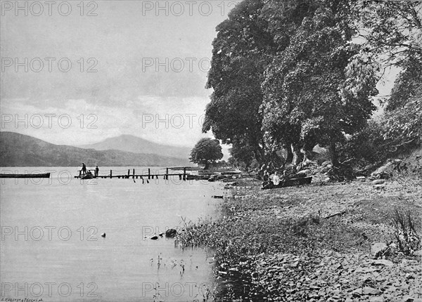 'Bala Lake', c1896. Artist: Carl Norman.