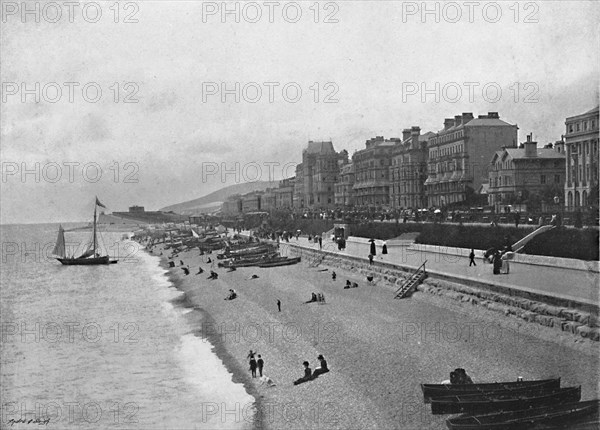 'Eastbourne: The Parade', c1896. Artist: G&R Lavis.