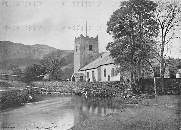 'Grasmere Church', c1896. Artist: Green Brothers.