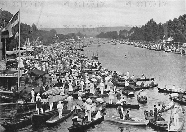 'Henley Regatta', c1896. Artist: Marsh Brothers.