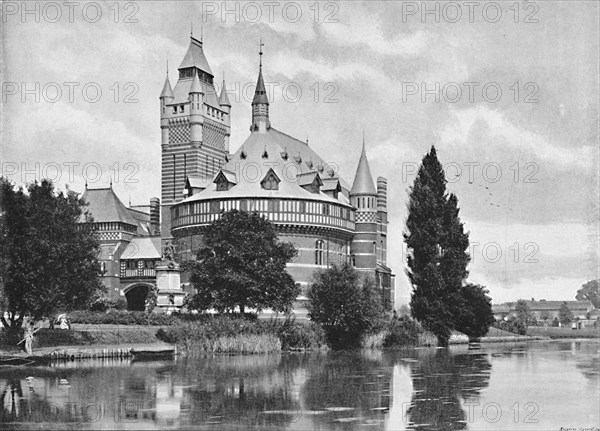 'The Shakespeare Memorial, Stratford-On-Avon', c1896. Artist: Harvey Barton.