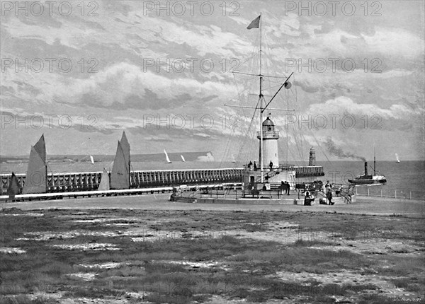 'Signal Station, Newhaven,' c1896. Artist: Poulton & Co.