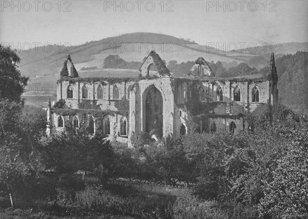 'Tintern Abbey', c1896. Artist: Valentine & Sons.