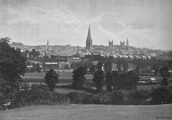 'Exeter, from Barley', c1896. Artist: Denney & Co.