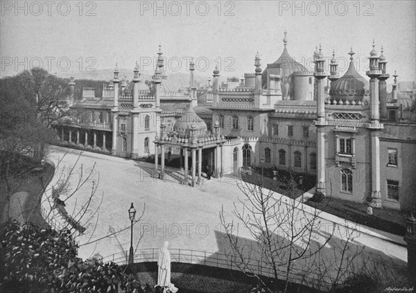 'The Pavilion, Brighton', c1896. Artist: W & AH Fry.