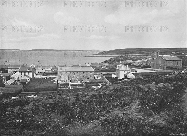 'Hughtown, St. Mary's, Scilly Isles', c1896. Artist: Valentine & Sons.