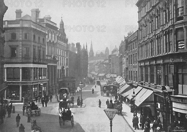 'New Street, Birmingham', c1896. Artist: Poulton & Co.