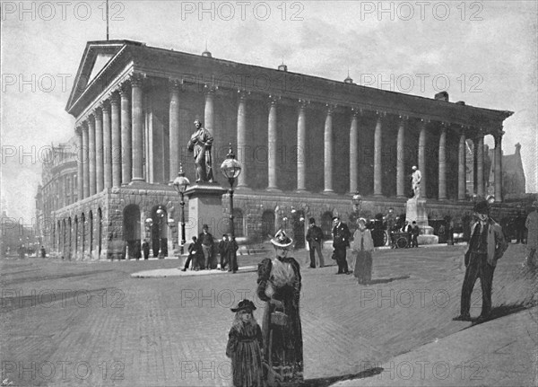 'The Town Hall, Birmingham', c1896. Artist: Harold Baker Ltd.