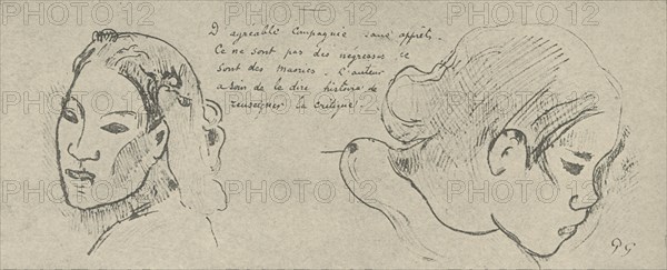 'Good Company, No Affectations', 1936. Artist: Paul Gauguin.