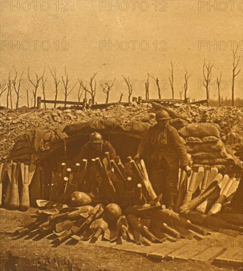 Bomb store, c1914-c1918. Artist: Unknown.