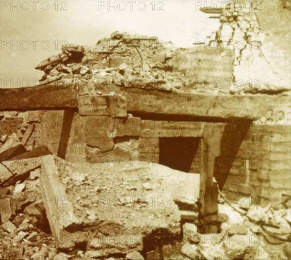 Artillery, Ramskapelle, Belgium, c1914-c1918. Artist: Unknown.