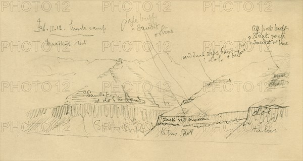 'Mount Buckley', 11 February 1912, (1913). Artist: Unknown.