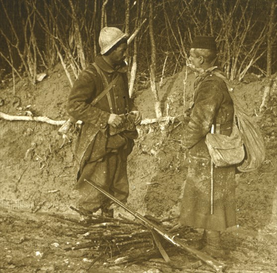 Return from Verdun, northern France, c1914-c1918. Artist: Unknown.