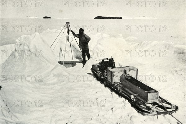 'Nelson and His Gear', c1911, (1913). Artist: Herbert Ponting.