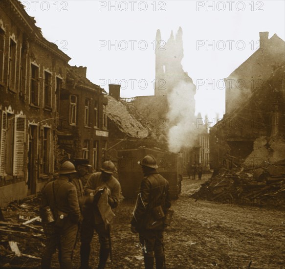 Hooglede, Flanders, Belgium, 1918. Artist: Unknown.