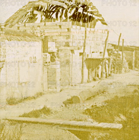 Trenches, Pervijze, Flanders, Belgium, c1914-c1918. Artist: Unknown.