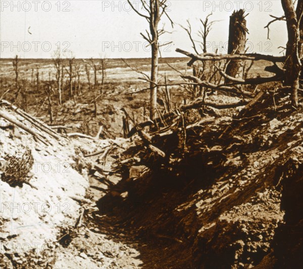 Plateau de Craonne, northern France, c1914-c1918. Artist: Unknown.