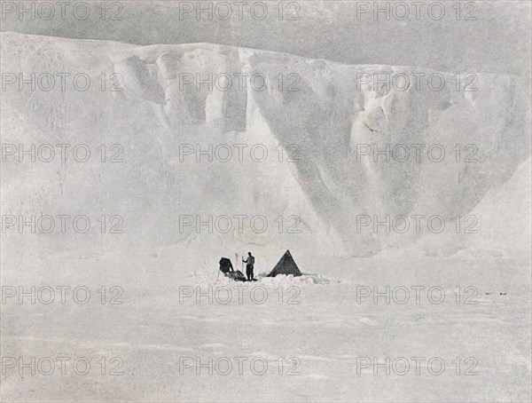 'Dugdale Glacier', c1911, (1913).  Artist: G Murray Levick.