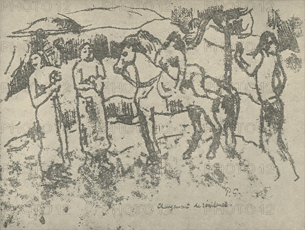 'Change of Residence', 1936. Artist: Paul Gauguin.