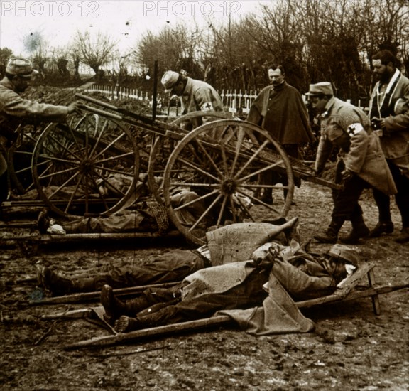 Bodies, Villers-au-Bois, northern France, c1914-c1918. Artist: Unknown.