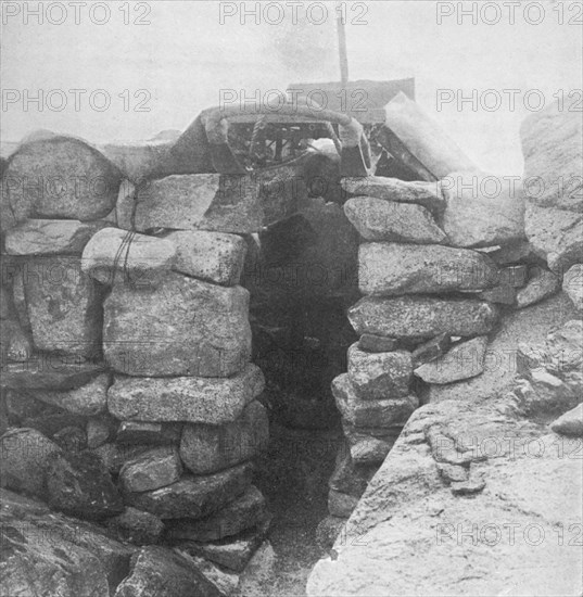 'Granite Hut, Cape Geology', 1911, (1913). Artist: T Griffith Taylor.