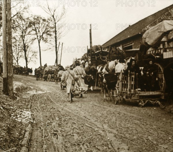 'The Exodus', c1914-c1918. Artist: Unknown.