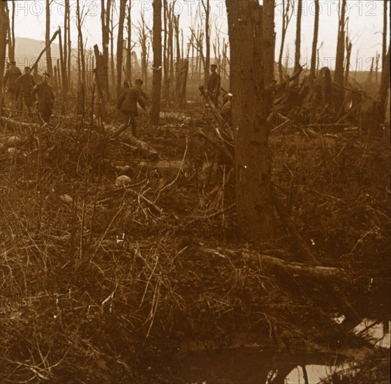 Mount Kemmel, Flanders, Belgium, c1914-c1918. Artist: Unknown.