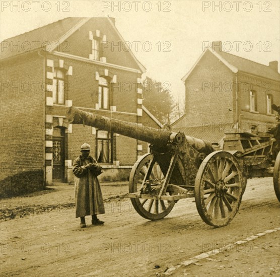 Heavy artillery, c1914-c1918. Artist: Unknown.