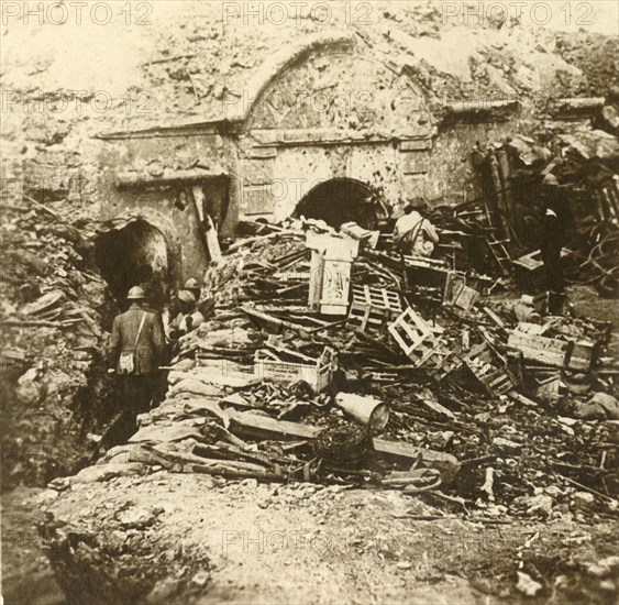 Fort of Souville, Verdun, northern France, c1914-c1918. Artist: Unknown.
