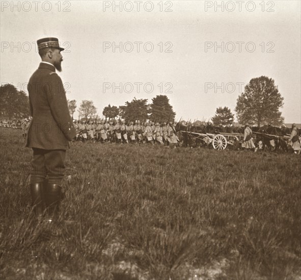 General Henri Gouraud, Champagne, northern France, c1914-c1918.  Artist: Unknown.