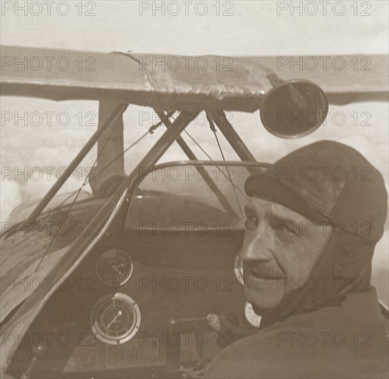 In the clouds at 1200 metres, c1914-c1918. Artist: Unknown.