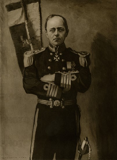 'Captain Robert F. Scott, R.N., C.V.O.', c1900-1910, (1913). Artist: Emery Walker.