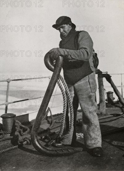 ''A.B. Cheetham, (The boatswain of the Terra Nova)', c1910?1913, (1913). Artist: Herbert Ponting.