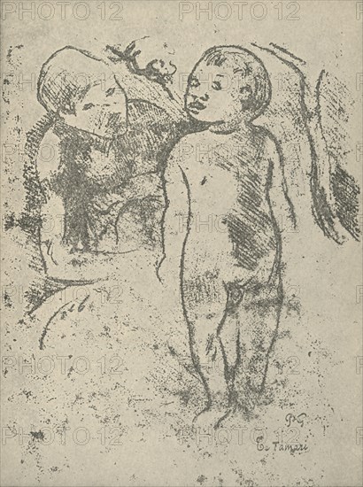 'Te Tamari', 1936. Artist: Paul Gauguin.