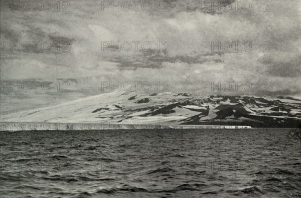 'The Barrier and Mount Terror', c1910?1913, (1913). Artist: Herbert Ponting.