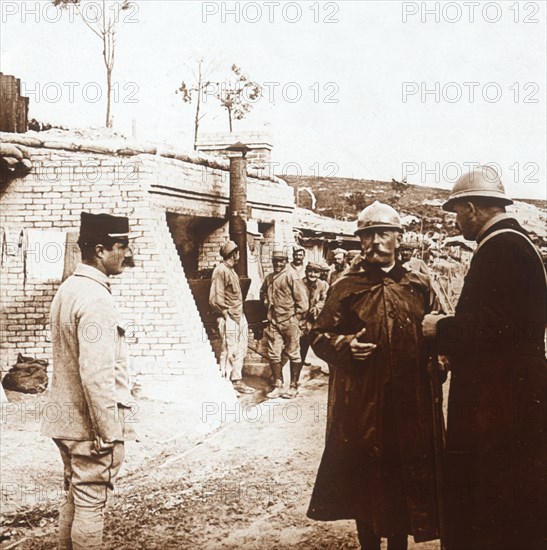 Command post, Champagne, northern France, c1914-c1918. Artist: Unknown.