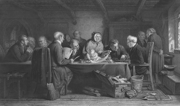 'The Foundling', c1869. Artist: P Lightfoot.