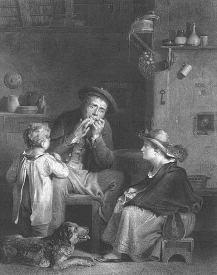 'The Jew's Harp', c1808. Artist: Edward Smith.