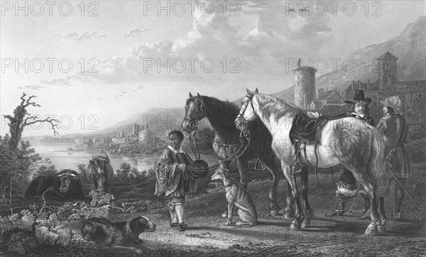 'The Negro-Page', c1854. Artist: J Godfrey.